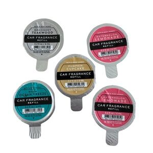 Bath & Body Works Car Fragrance Refills- Bundle of 5